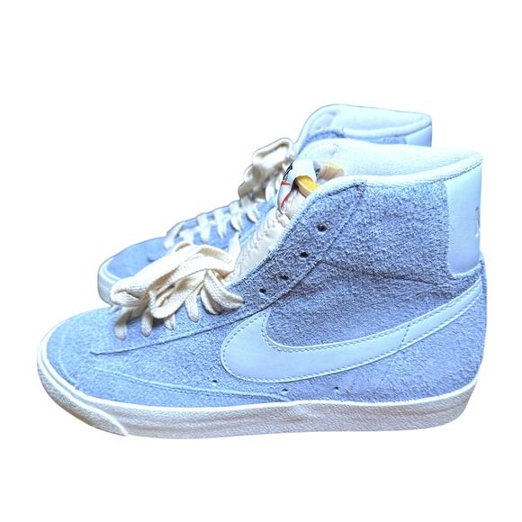 NWOT Nike Blazer Sneakers Mid '77 Vintage Blue Suede DV7006-400 US 8.5 / UK 6 - Picture 5 of 7